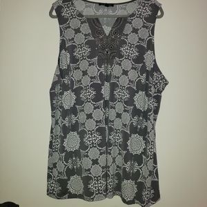 41Hawthorn Reeny Embellished Top, 3X